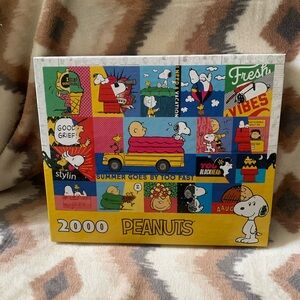 2000 Pc Peanuts Puzzle Summer Goes By Too Fast